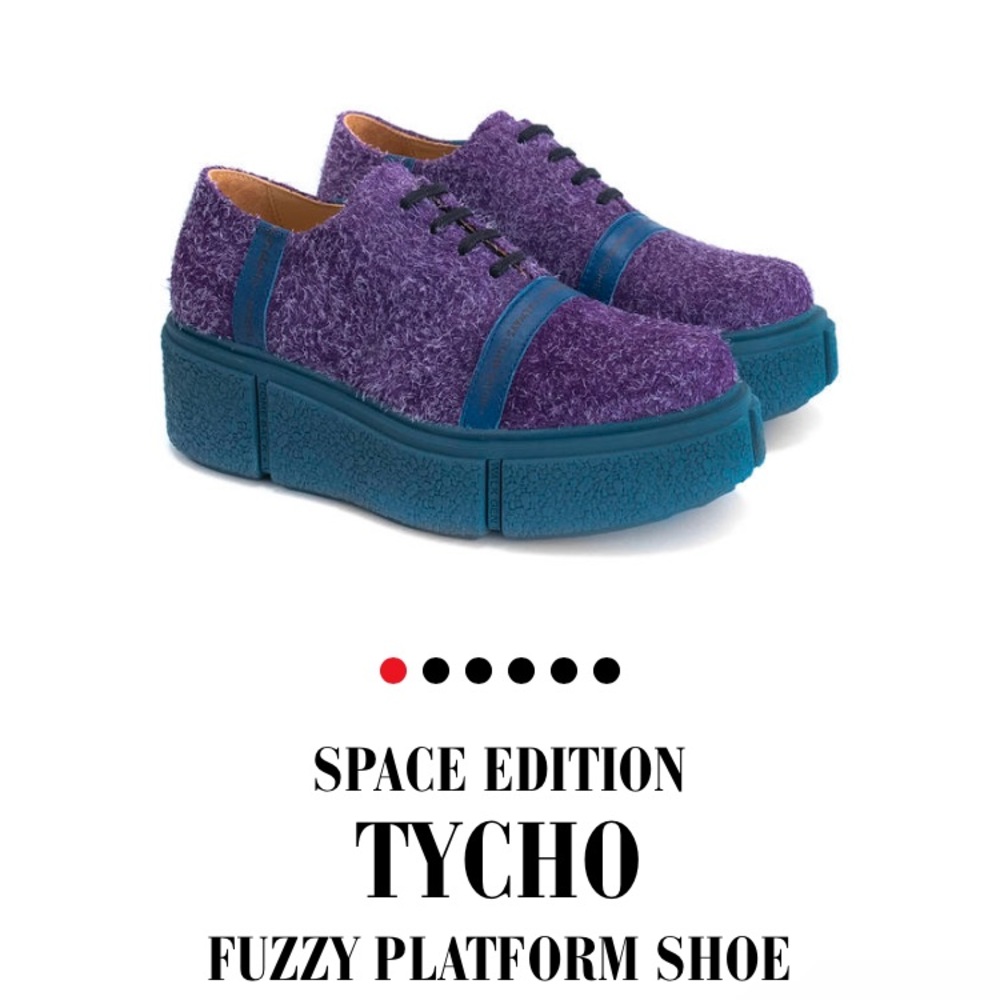 BNIB John Fluevog Tycho Space Edition